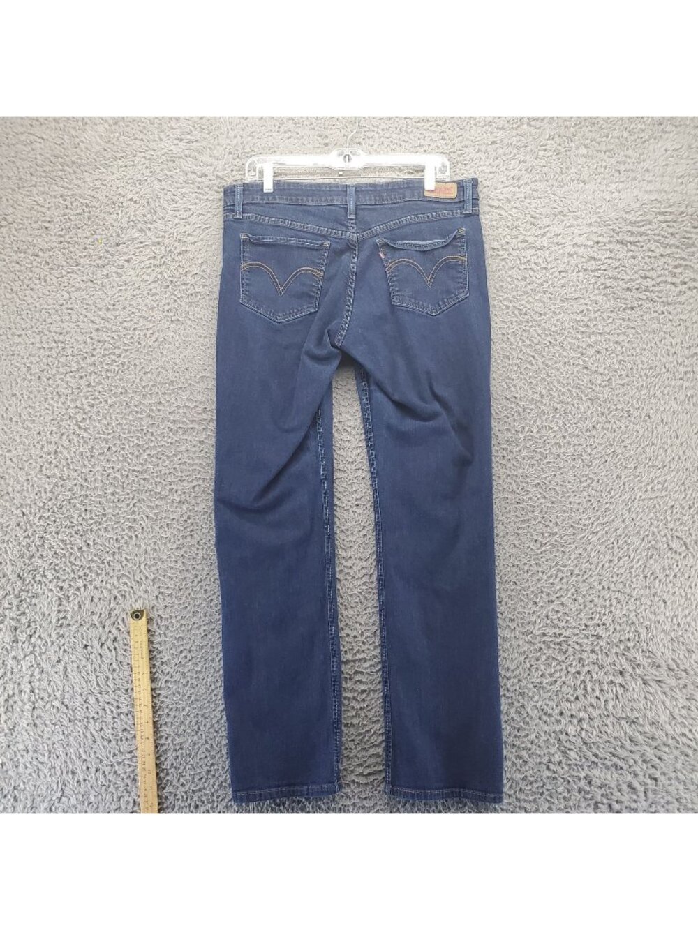 Levis Jeans Womens 13 Blue 518 Straight Leg Stretch Denim